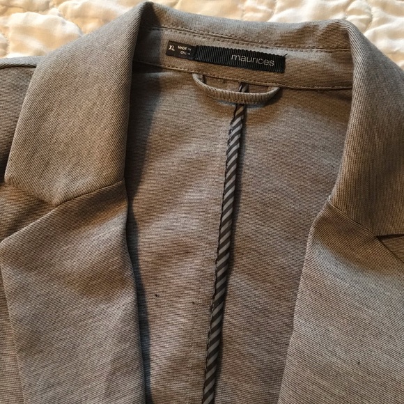 Maurices Gray Blazer - Picture 2 of 5